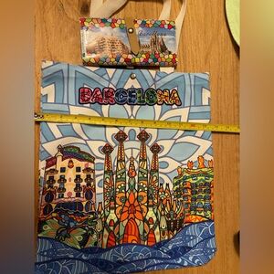 Barcelona Tote Bag and Wallet